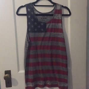 American Flag tank top
